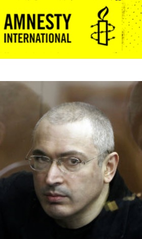 Amnesty International Germany petition calling for the immediate release of Khodorkovsky and his business partner Platon Lebedev