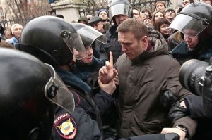 Alexei Navalny is being detained. Photo: RIA Novosti