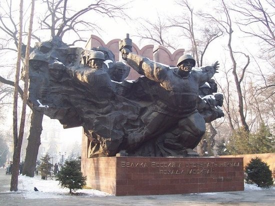 Monument to Panfilov’s men, Almaty, Kazakhstan