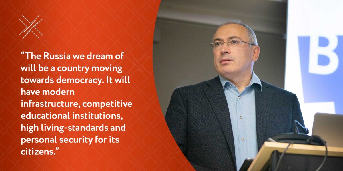 Mikhail Khodorkovsky Celebrates Five Years of Freedom