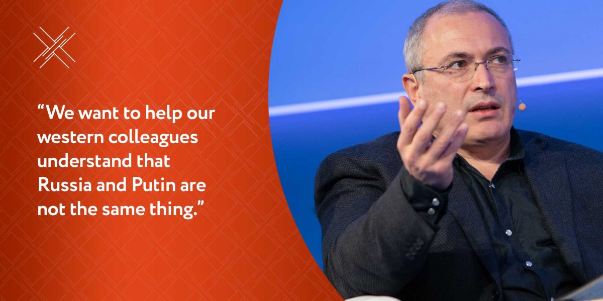 Mikhail Khodorkovsky Celebrates Five Years of Freedom