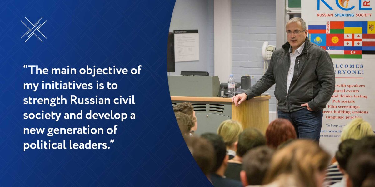 Mikhail Khodorkovsky Celebrates Five Years of Freedom